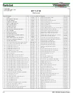 Preview for 22 page of TuffStuff MFT-2700 Owner'S Manual