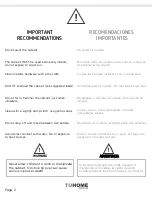 Preview for 2 page of TUHOME Furniture ABA4446 Assembly Instructions Manual