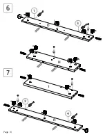 Preview for 10 page of TUHOME Furniture ABA4446 Assembly Instructions Manual