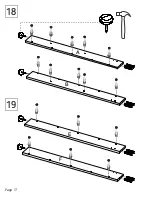 Preview for 17 page of TUHOME Furniture ABA4446 Assembly Instructions Manual