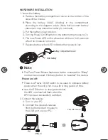 Preview for 4 page of Tumi TRAVEL MOUSE Operating Manual