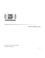 Preview for 17 page of TuneAmp Basic Instructlon Manual