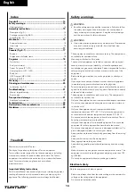 Preview for 14 page of Tunturi 17TFRN4000 User Manual