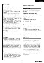 Preview for 53 page of Tunturi 17TFRN4000 User Manual