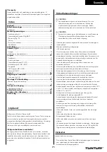 Preview for 71 page of Tunturi 17TFRN4000 User Manual