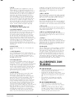 Preview for 14 page of Tunturi Classic RUN 3.0 Owner'S Manual