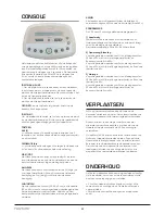 Preview for 22 page of Tunturi Classic Vibration 3.0 Owner'S Manual