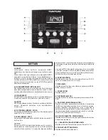 Preview for 53 page of Tunturi J 440 Owner'S Manual