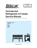 Preview for 1 page of Turbo Air MST-28 Service Manual