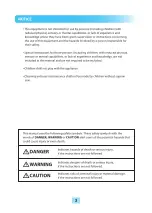 Preview for 3 page of Turbo Air TOM-36L-UF-S-N Series Installation And Operation Manual