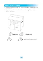 Preview for 3 page of Turbo Air TWF-28SD Installation And Operation Manual