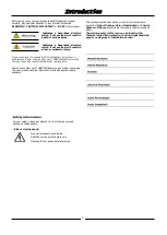 Preview for 4 page of turbofan MOFFAT BLUE SEAL 30D Series Installation And Operation Manual