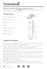 Preview for 10 page of Turbosaver Sous Vide TS-SV60WI User Manual