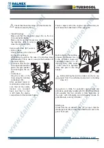 Preview for 17 page of Turbosol UNI 30 D Instructions For Use And Maintenance Manual