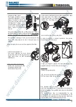 Preview for 23 page of Turbosol UNI 30 D Instructions For Use And Maintenance Manual