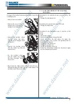 Preview for 27 page of Turbosol UNI 30 D Instructions For Use And Maintenance Manual