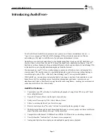 Preview for 7 page of Turtle Beach AudioTron Reference Manual