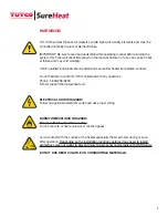 Preview for 3 page of Tutco SureHeat Max Air F074723 Operating Manual