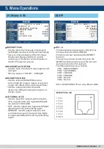 Preview for 17 page of TV Logic TDM-243W Operation Manual