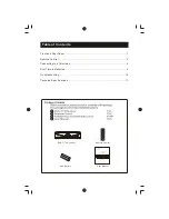 Preview for 4 page of TV Star T2505 User Manual