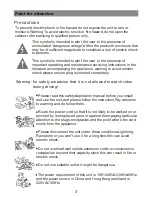 Preview for 3 page of TV Star T4 LCD D User Manual