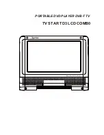 Preview for 1 page of TV Star TD3 LCD COMBO User Manual