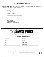 Preview for 12 page of Twin Eagles TECG30-B Installation, Use & Care Manual