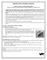 Preview for 15 page of Twin Eagles TEPB24HG-C Installation, Use & Care Manual