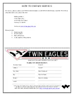 Preview for 23 page of Twin Eagles TEPB24HG-C Installation, Use & Care Manual