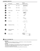 Preview for 4 page of Twin Star Home 23TF2587 Instruction Manual Enclosed