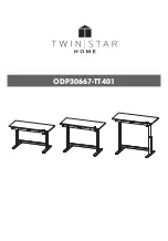 Preview for 1 page of Twin Star Home ODP30667-TT401 Manual