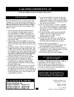 Preview for 19 page of Twinstar Home 18EF003GAA Homeowners Operating Manual