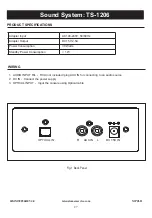 Preview for 27 page of Twinstar Home ClassicFlame 26MMS9856 Manual