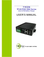 Tycon Power Systems TP-SCPOE-1212 User Manual preview