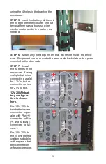 Preview for 3 page of Tycon Power Systems UPSPro UPS-ST12 Manual