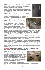 Preview for 3 page of TYCON Solar UPSPro UPAL24/48-900 Manual