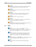 Preview for 12 page of TYROLIT Hydrostress VCE2500D Series Operating Instructions Manual