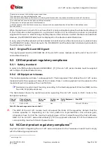 Preview for 50 page of u-blox LILY-W1 Series System Integration Manual