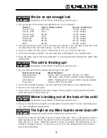 Preview for 9 page of U-Line 15 Wine Captain Service And Parts Manual