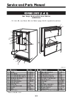 Preview for 46 page of U-Line 15 Wine Captain Service And Parts Manual