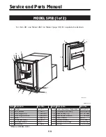 Preview for 58 page of U-Line 15 Wine Captain Service And Parts Manual