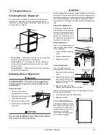 Preview for 21 page of U-Line 2175RF Use And Care Manual