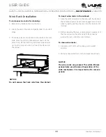 Preview for 40 page of U-Line 2260DC User Manual & Service Manual