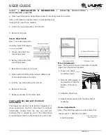 Preview for 19 page of U-Line 3024DWR User Manual & Service Manual