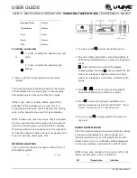 Preview for 25 page of U-Line 3024DWR User Manual & Service Manual