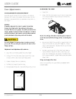 Preview for 14 page of U-Line 5 Class UHBV515 User Manual & Service Manual