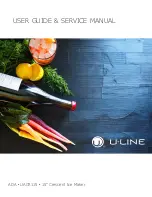 U-Line ADA UACR115 User Manual & Service Manual preview