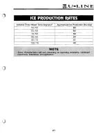 Preview for 22 page of U-Line CLR6O Service And Parts Manual