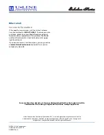 Preview for 17 page of U-Line Combo CO2175DWR Installation Manual