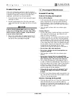 Preview for 9 page of U-Line Combo CO29 Use And Care Manual